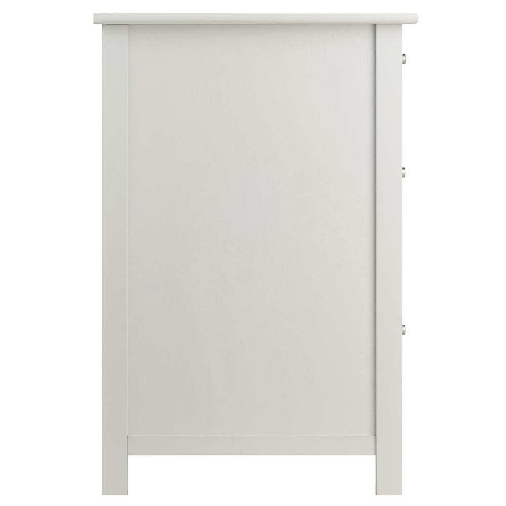 Delta Home Office File Cabinet, White. Picture 4