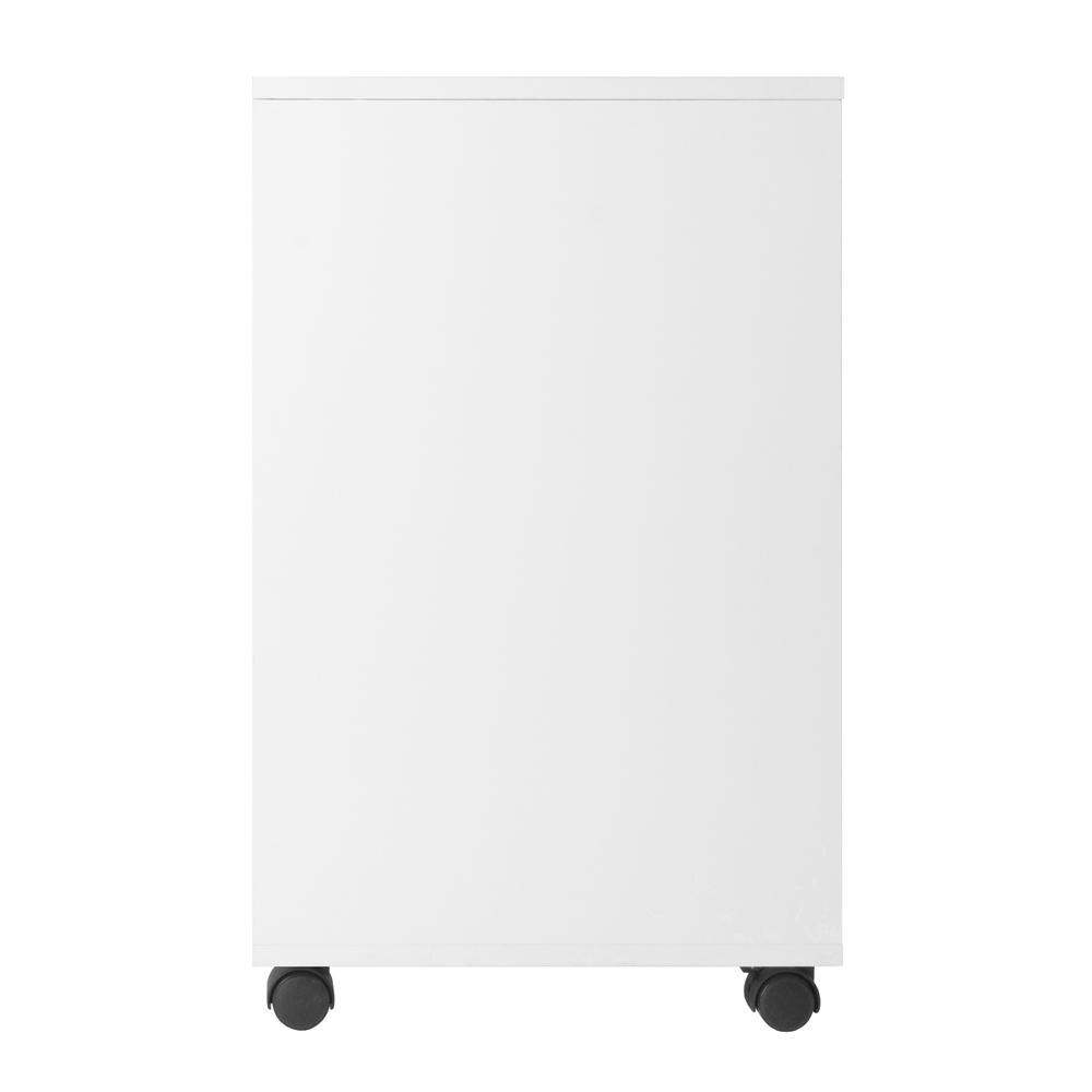 Halifax 3-Pc Cabinet Set with File Drawer, White. Picture 3