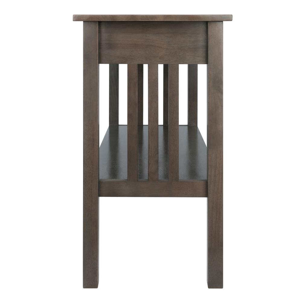 Stafford Console Hall Table, Oyster Gray. Picture 4