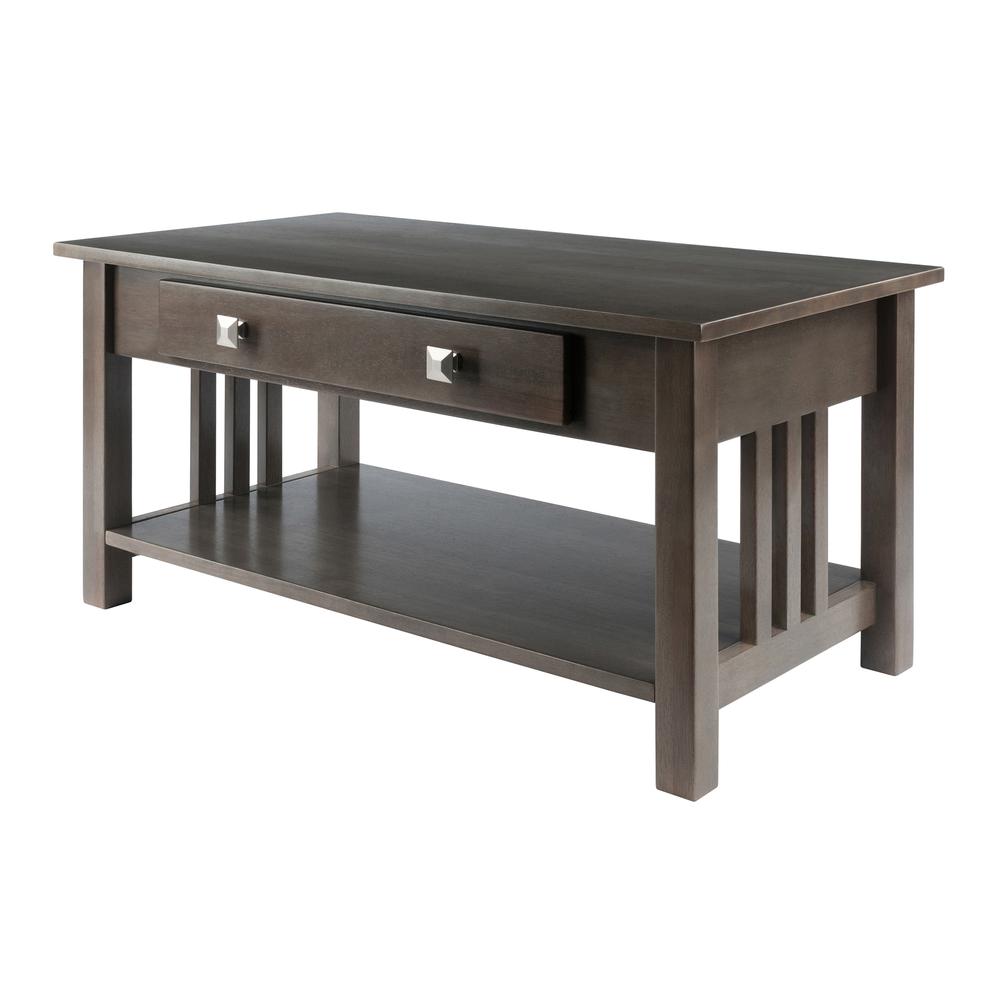 Stafford Coffee Table, Oyster Gray. Picture 1