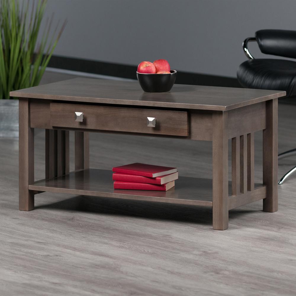 Stafford Coffee Table, Oyster Gray. Picture 9