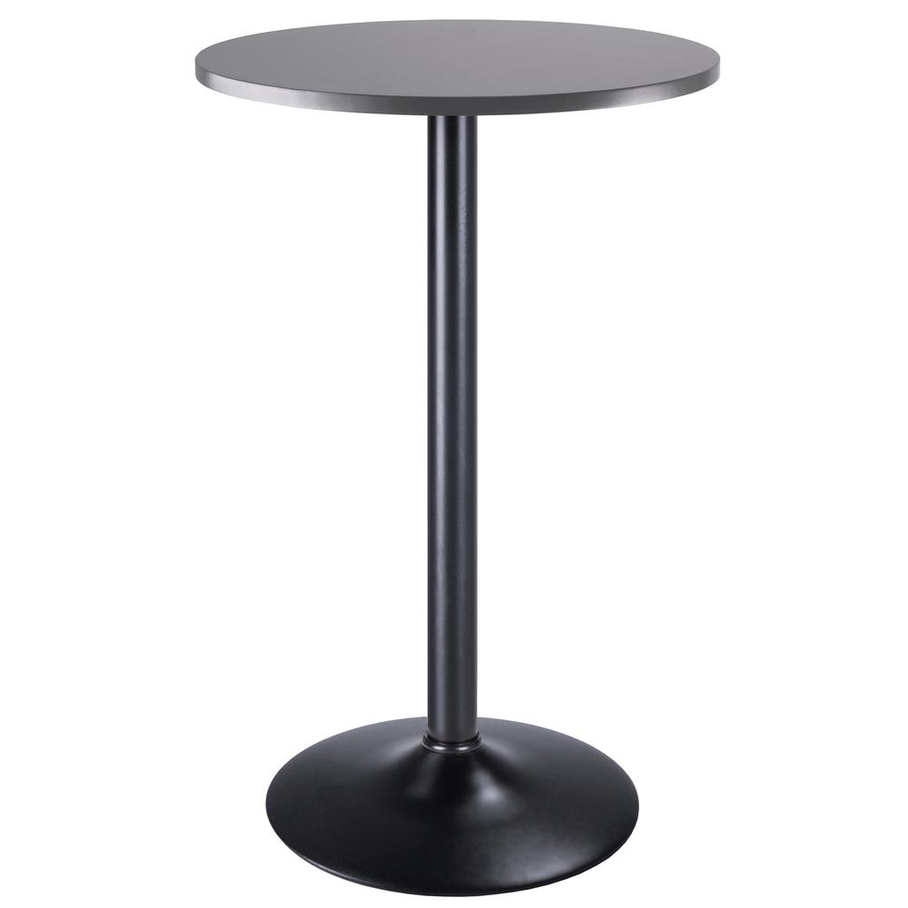 Tarah Pub Table, Black & Slate Gray. Picture 1