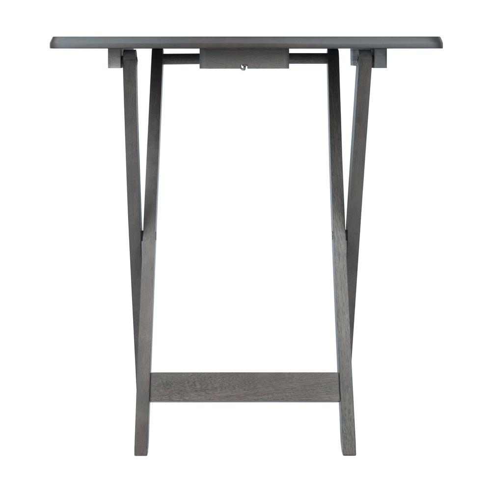 Dorian 5pc Oversized Snack Table Set, Oyster Finish. Picture 8