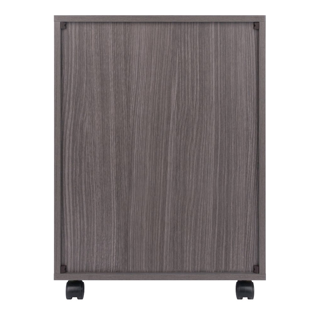 Halifax 5-Drawer Mobile Cabinet, Charcoal. Picture 4