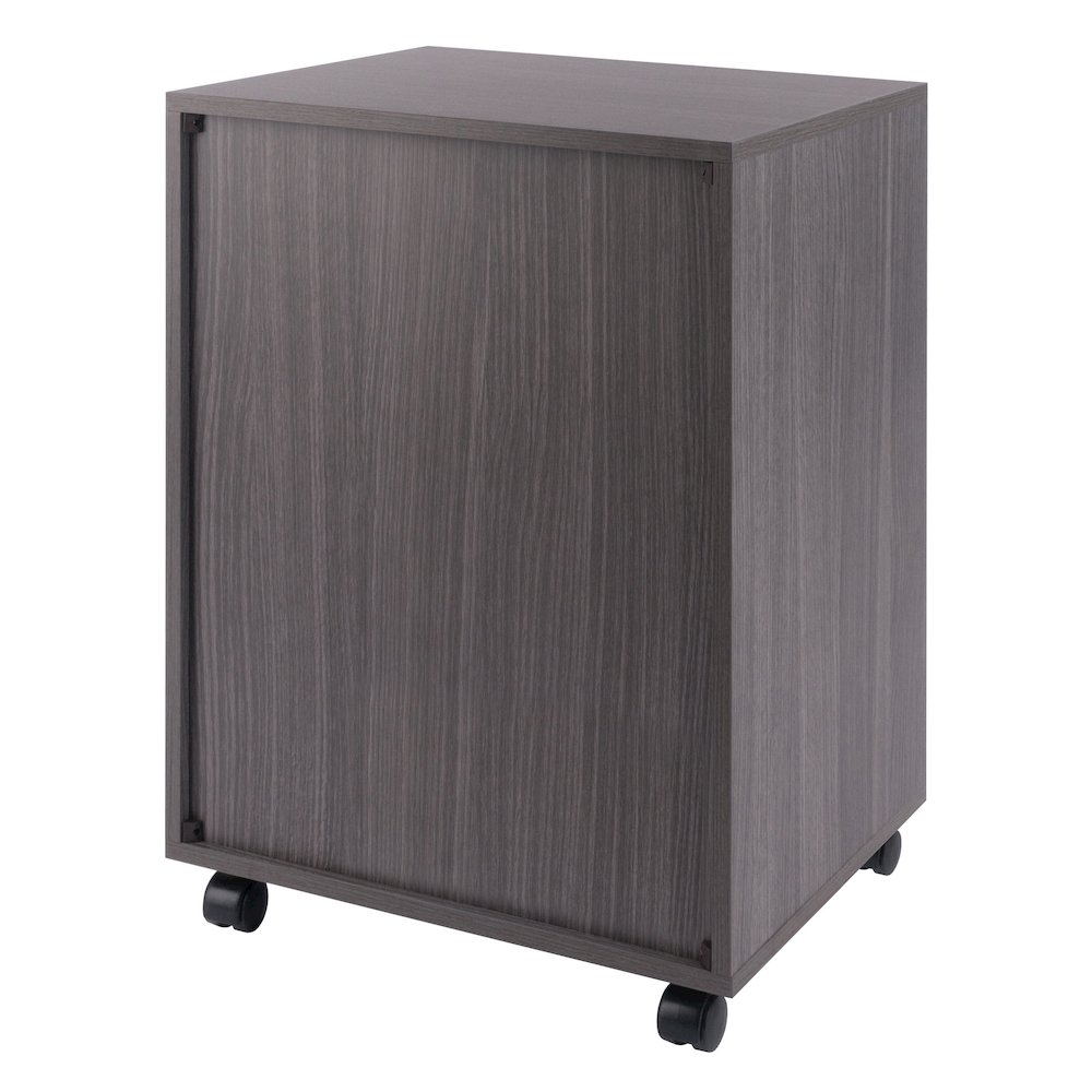 Halifax 5-Drawer Mobile Cabinet, Charcoal. Picture 6