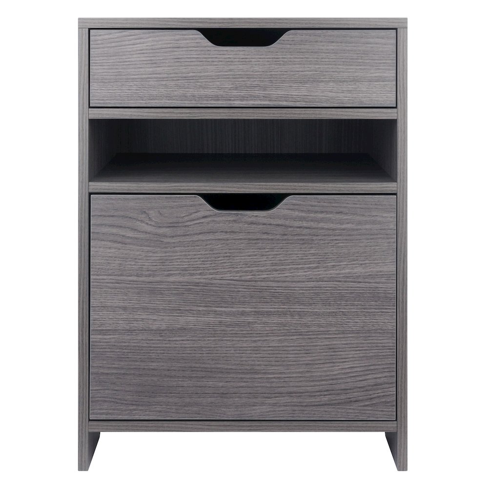 Nova Filing Storage Cabinet, Charcoal. Picture 3