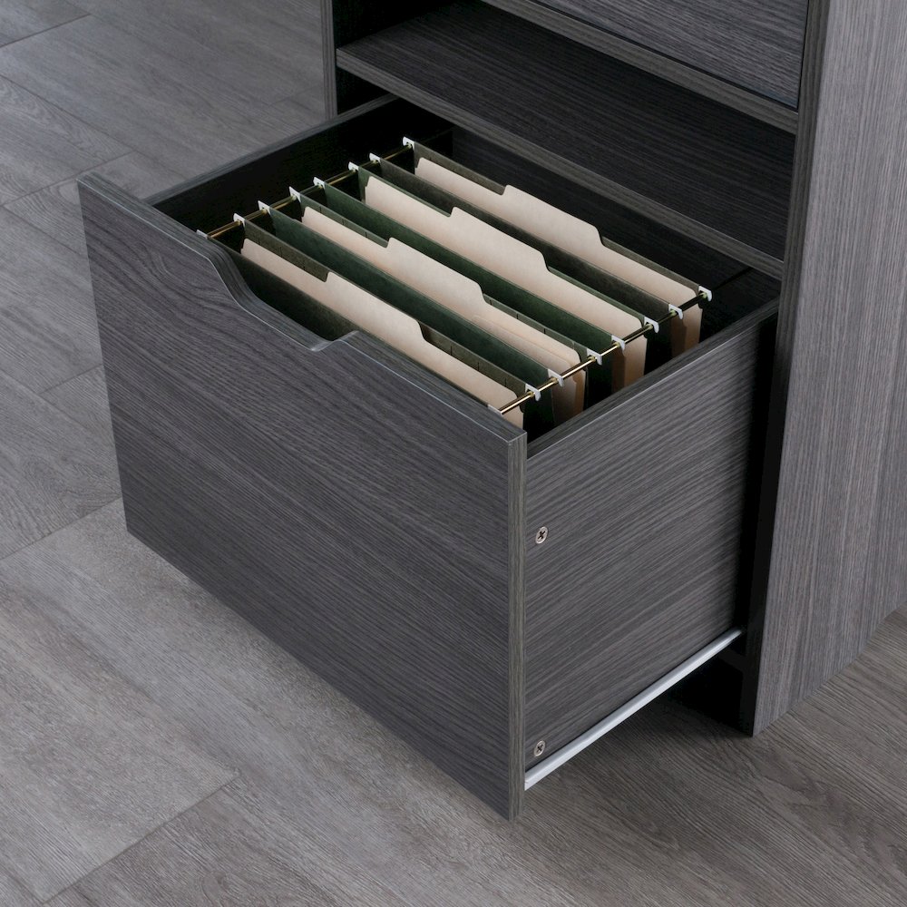 Nova Filing Storage Cabinet, Charcoal. Picture 14