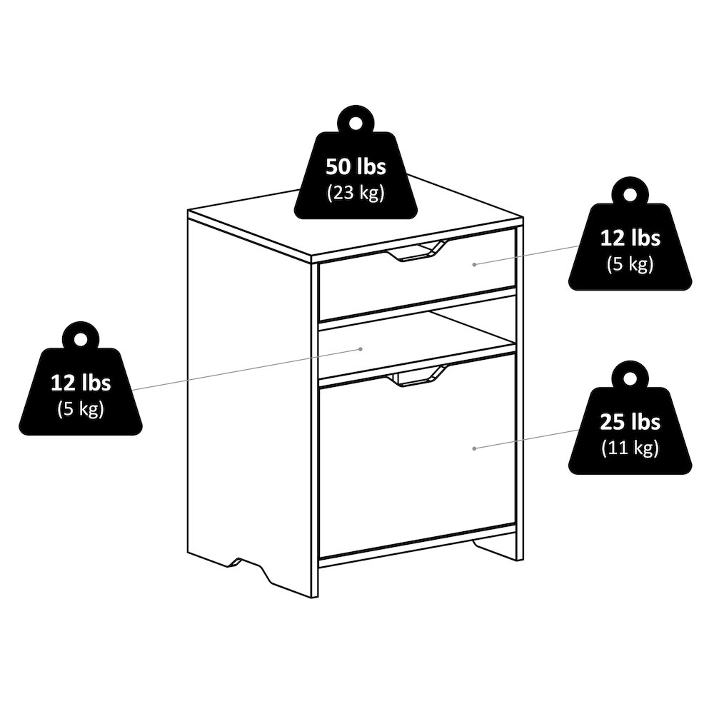 Nova Filing Storage Cabinet, Charcoal. Picture 10
