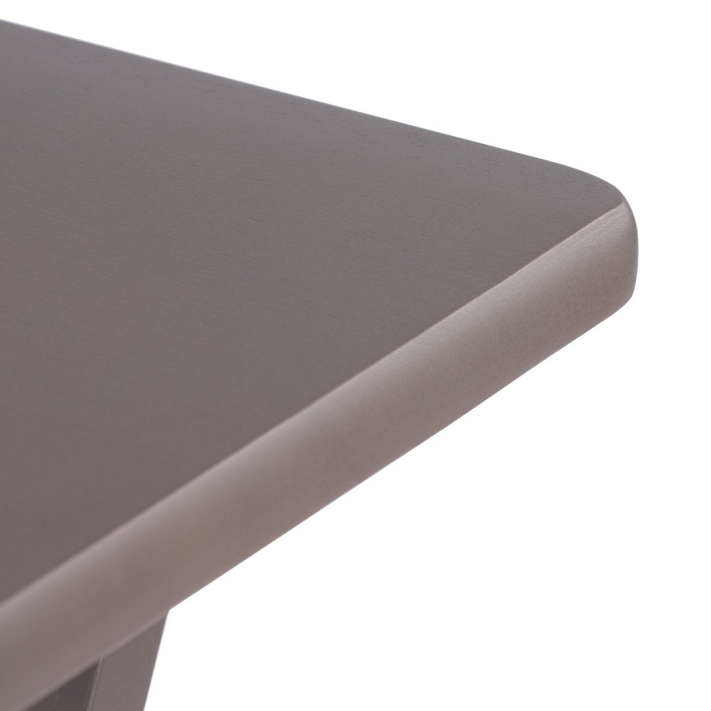 Isabelle 5-Pc Snack Table Set with Removable Serving Tray, Oyster Gray. Picture 7