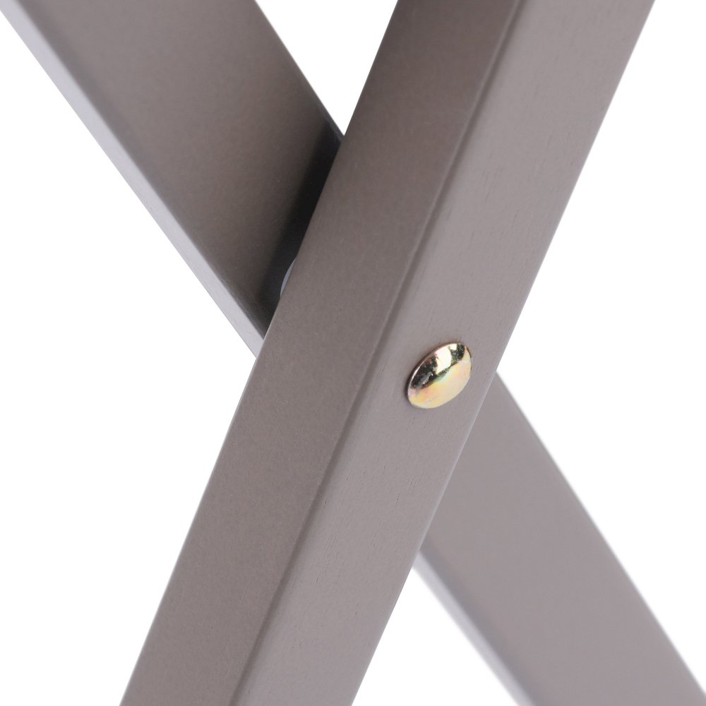 Isabelle 5-Pc Snack Table Set with Removable Serving Tray, Oyster Gray. Picture 10