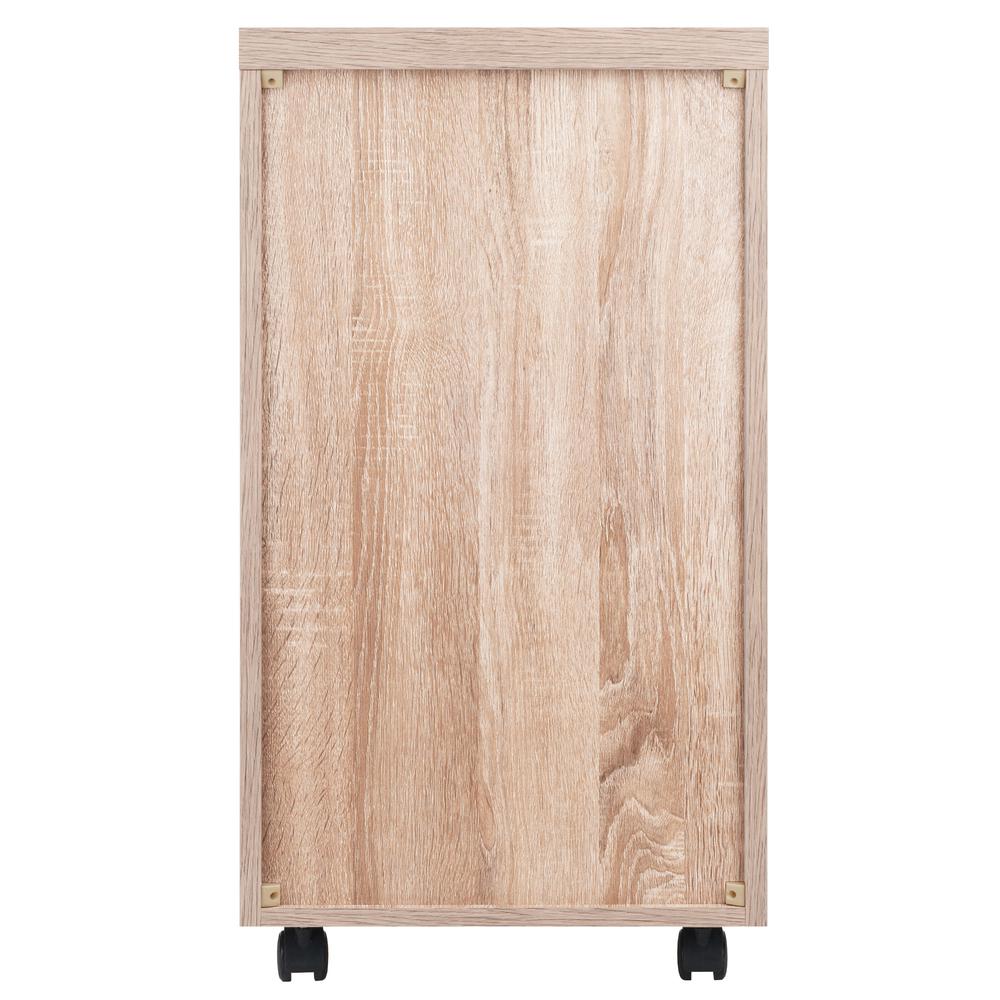 Kenner 1-Drawer Storage Mobile Cabinet, Two-Tone. Picture 5