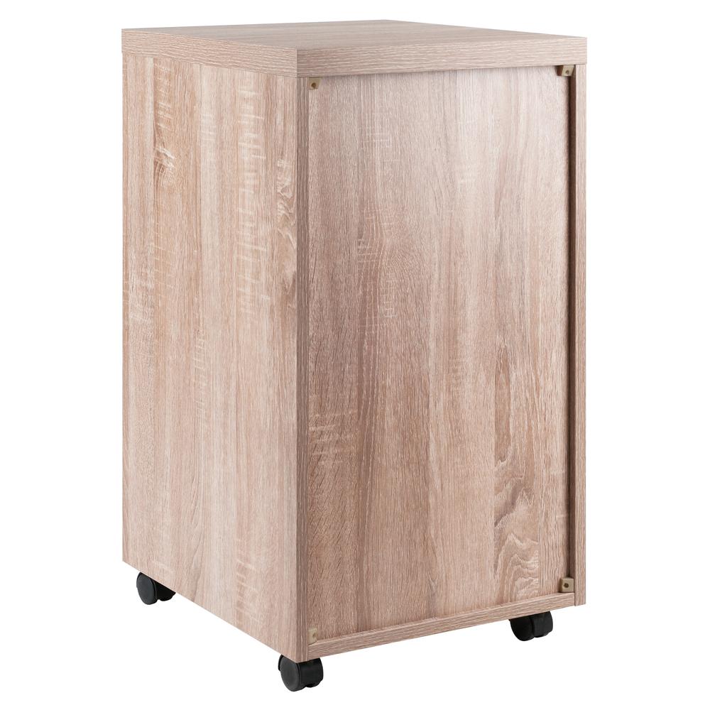 Kenner 1-Drawer Storage Mobile Cabinet, Two-Tone. Picture 6