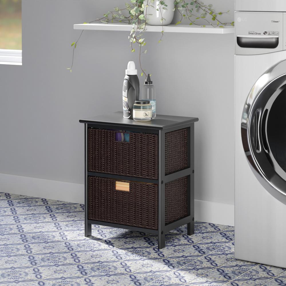 Omaha Storage Rack with 2 Foldable Baskets. Picture 4