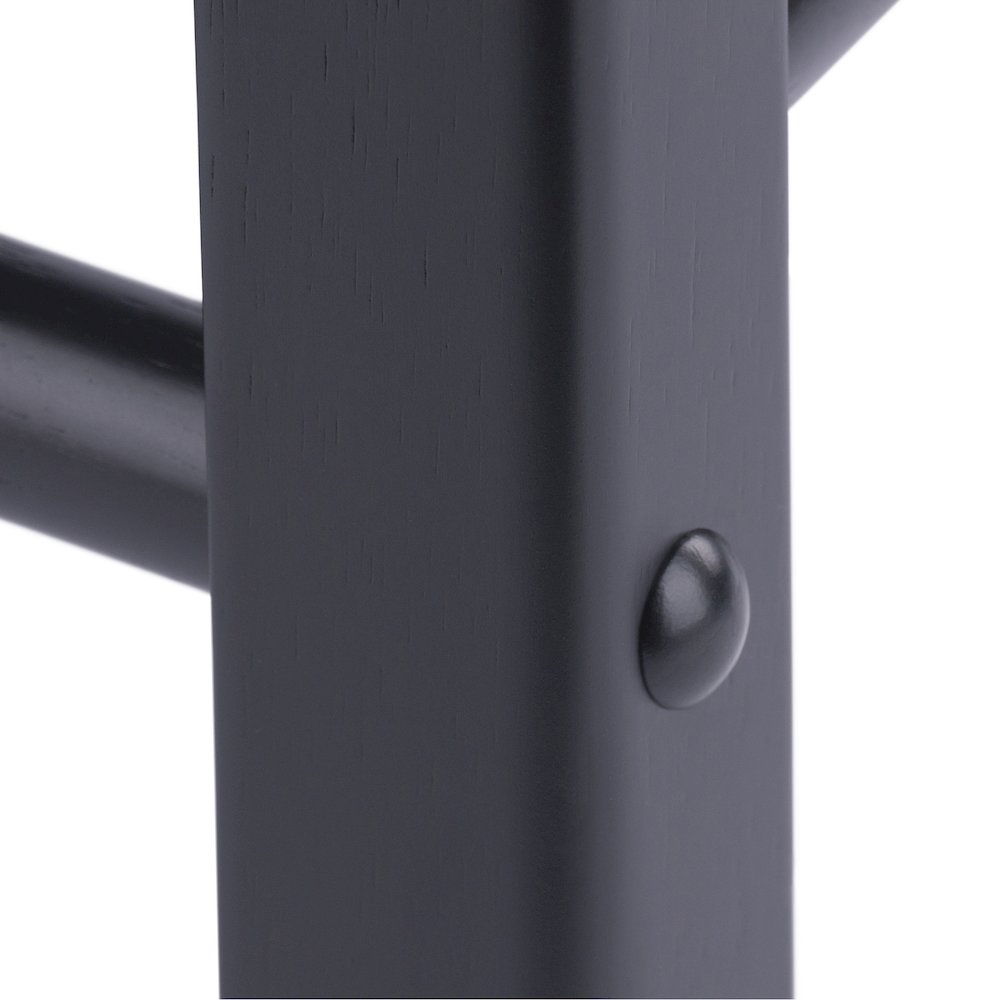 Element 2-Pc Dining Stool Set, Black. Picture 6