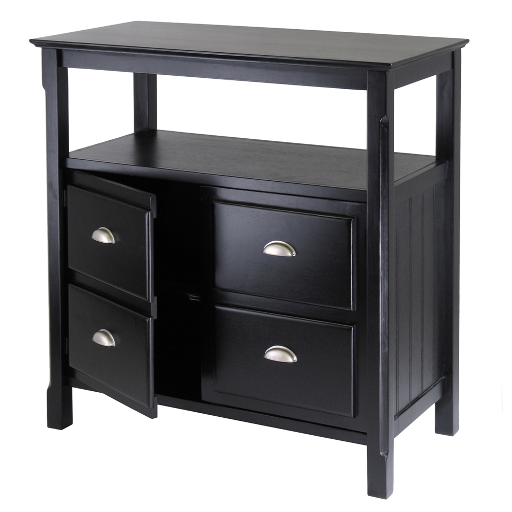 Timber Buffet Table with two doors. Picture 2
