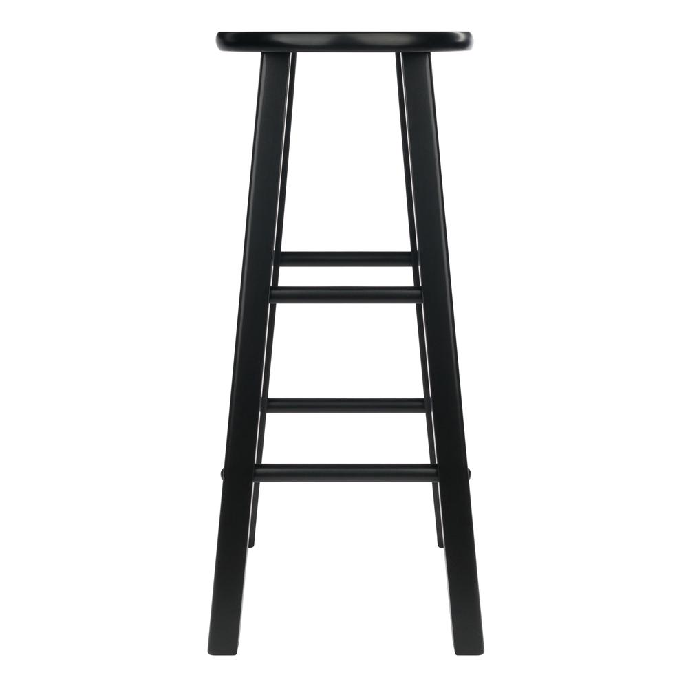 Element Bar Stools, 2-Pc Set, Black. Picture 2