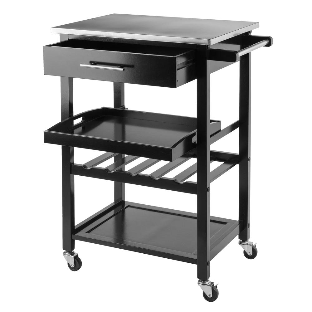 Anthony Kitchen Cart Stainless Steel. Picture 5