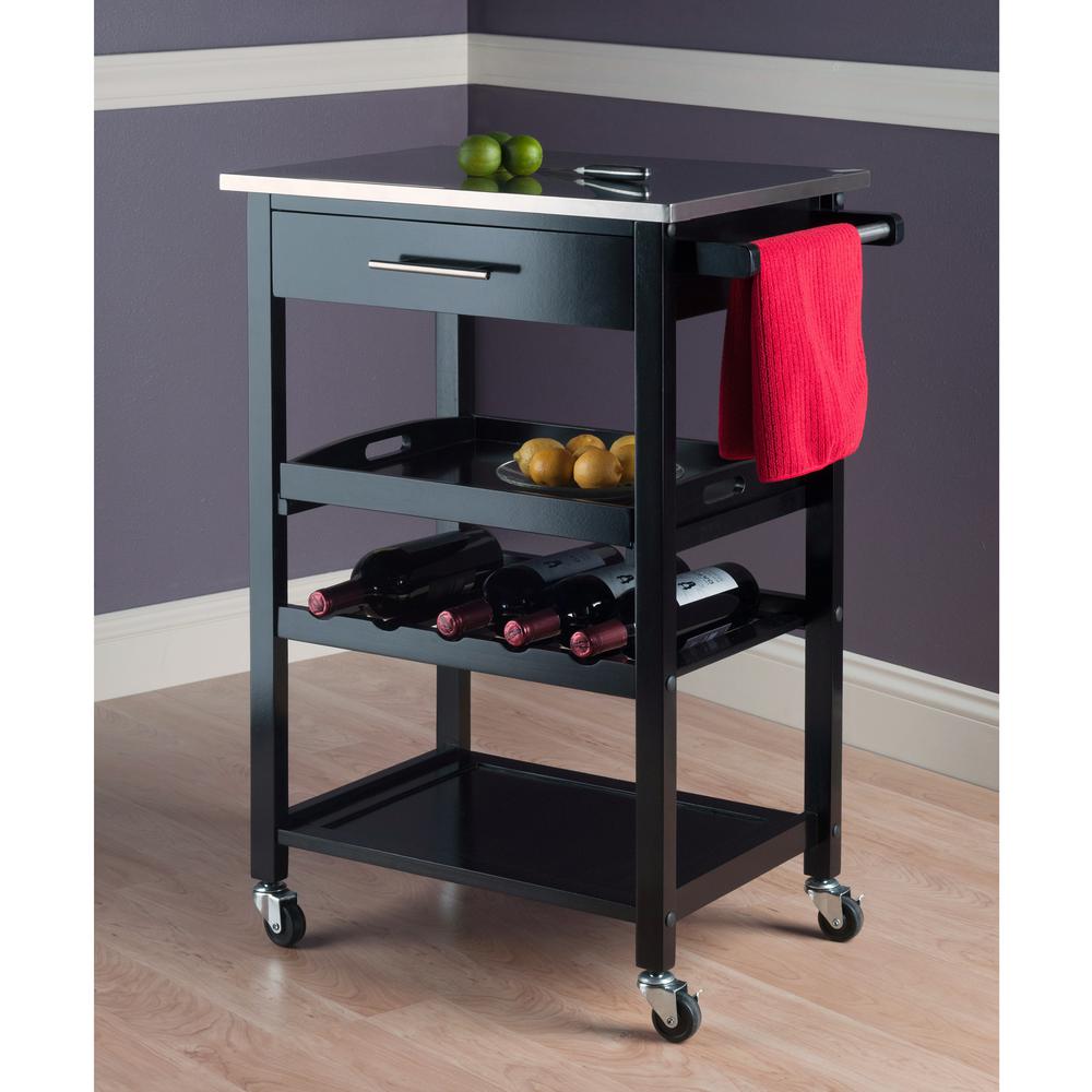 Anthony Kitchen Cart Stainless Steel. Picture 2