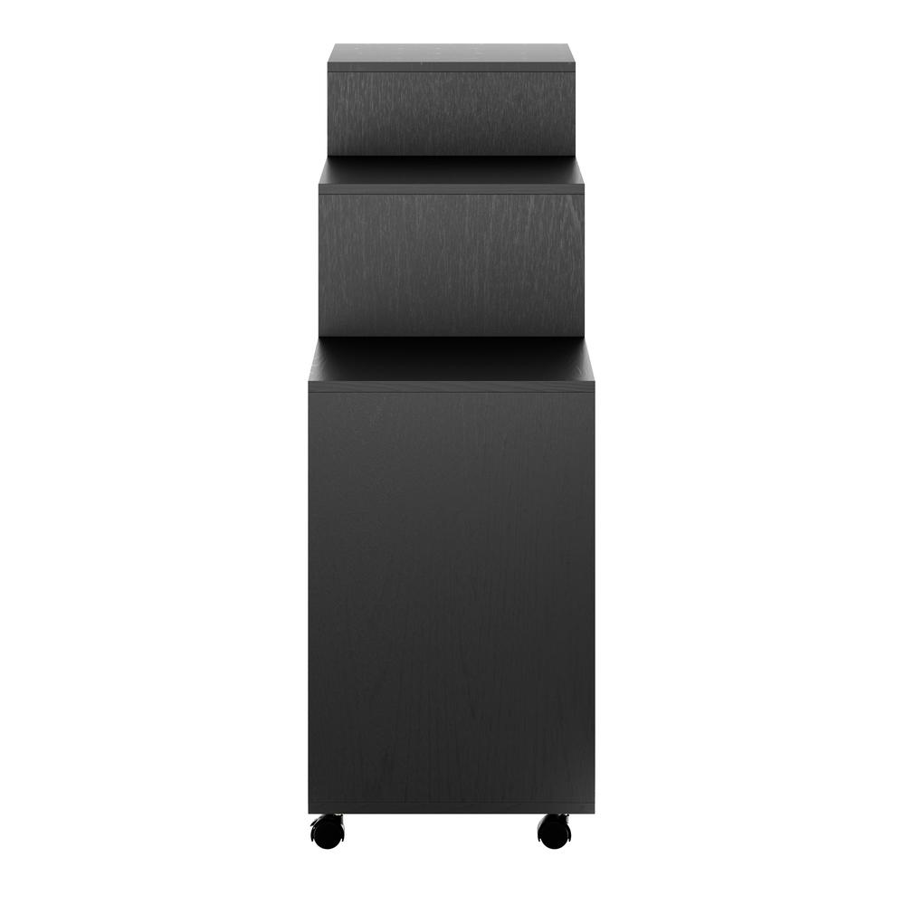 Halifax 3-Pc Multi-Drawer Storage Cabinet Set, Black. Picture 4