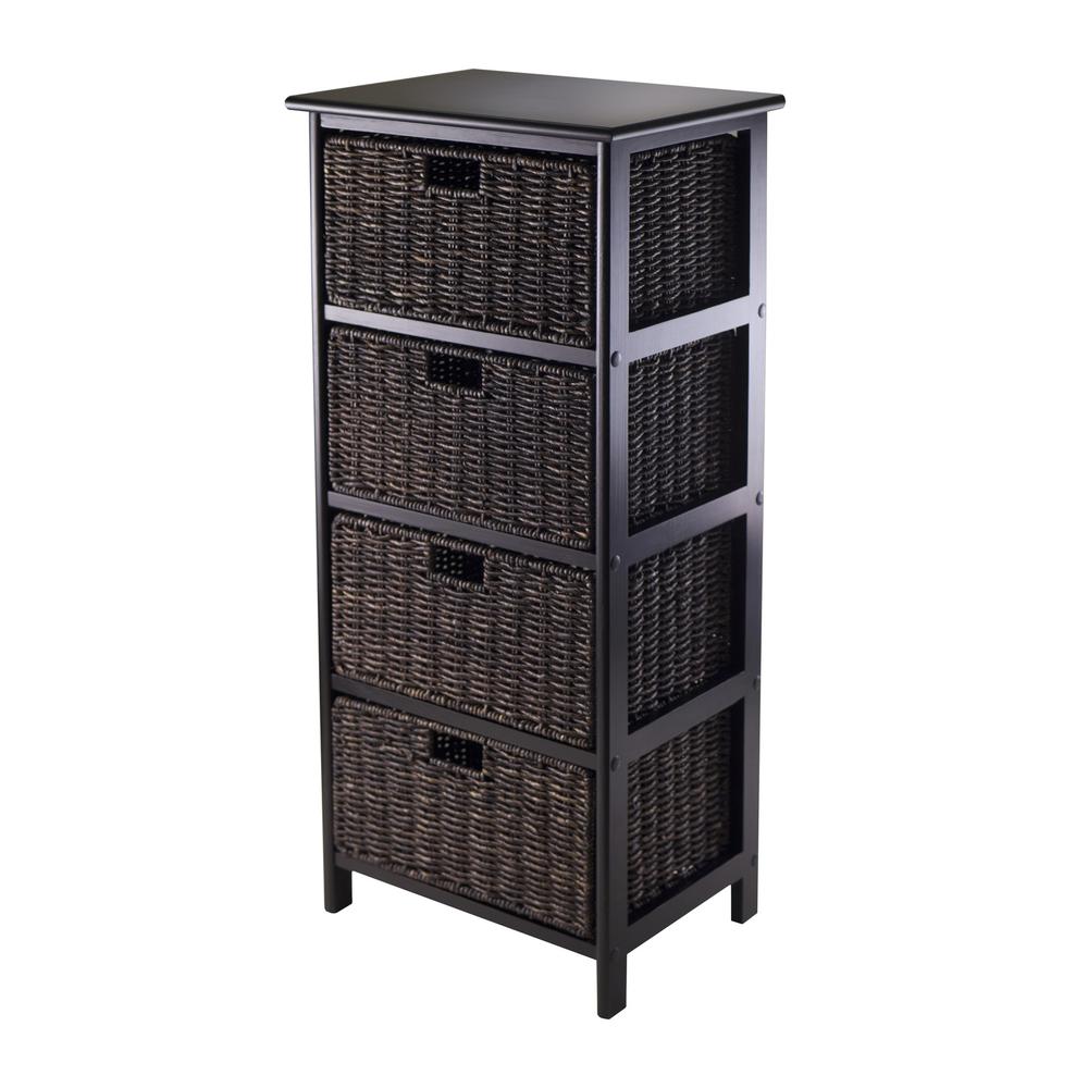 Omaha Storage Rack with 4 Foldable Baskets. Picture 1