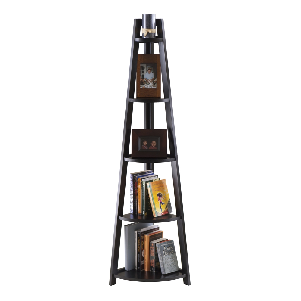 Adam 5-Tier A-Frame Corner Shelf. Picture 2