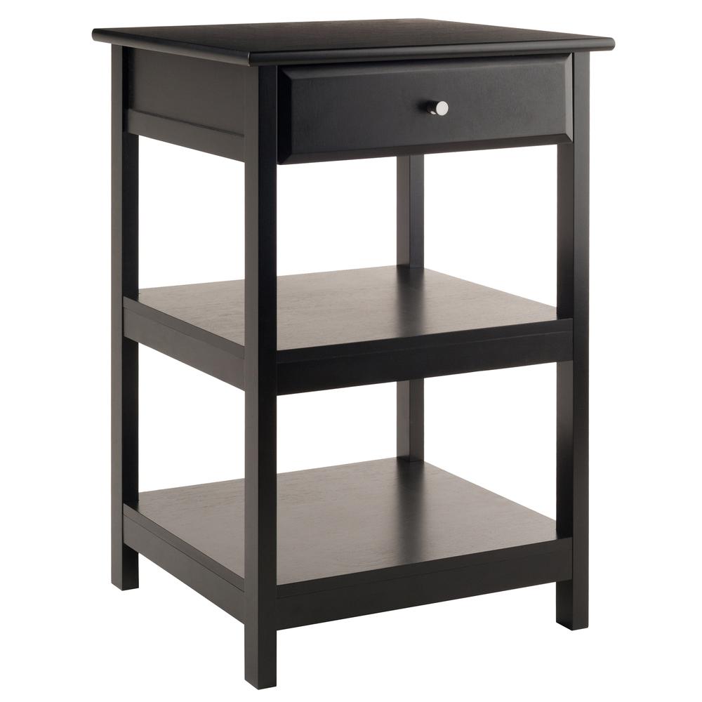 Delta Home Office Printer Stand, Black. Picture 1