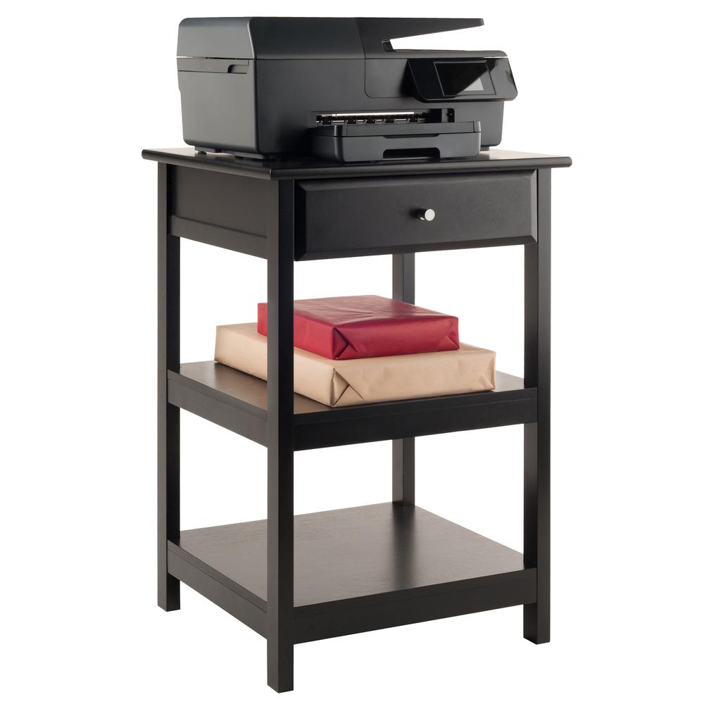 Delta Home Office Printer Stand, Black. Picture 6