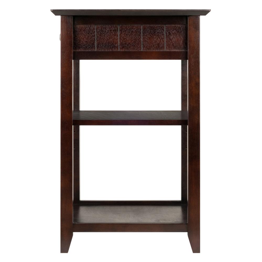 Burke Printer Stand Coffee Finish. Picture 6