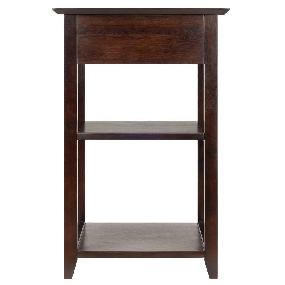 Burke Printer Stand Coffee Finish. Picture 7
