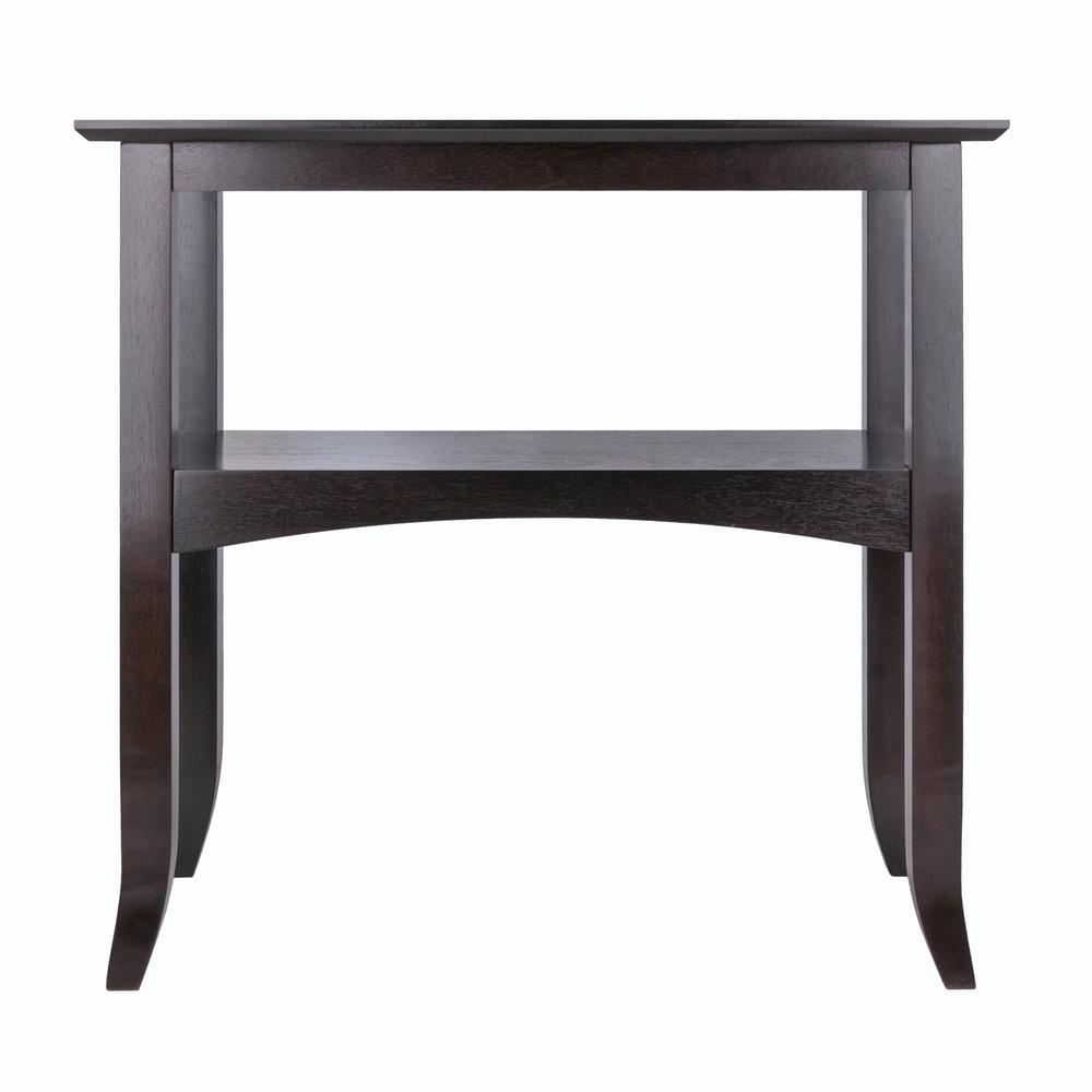 Camden Console Table Coffee Finish. Picture 2
