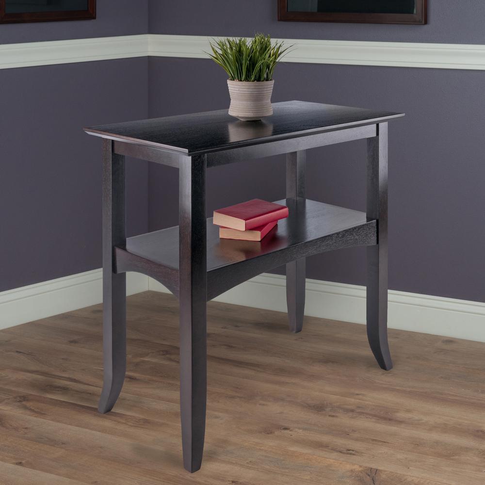 Camden Console Table Coffee Finish. Picture 4