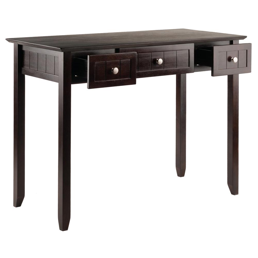 Burke Writing Desk Coffee Finish. Picture 2
