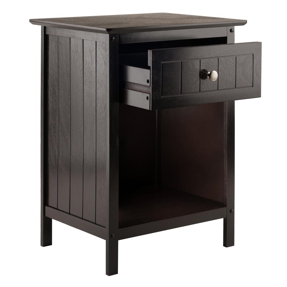 Blair Accent Table in Coffee Finish. Picture 2