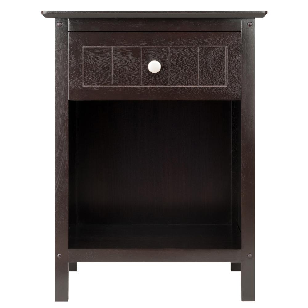 Blair Accent Table in Coffee Finish. Picture 3