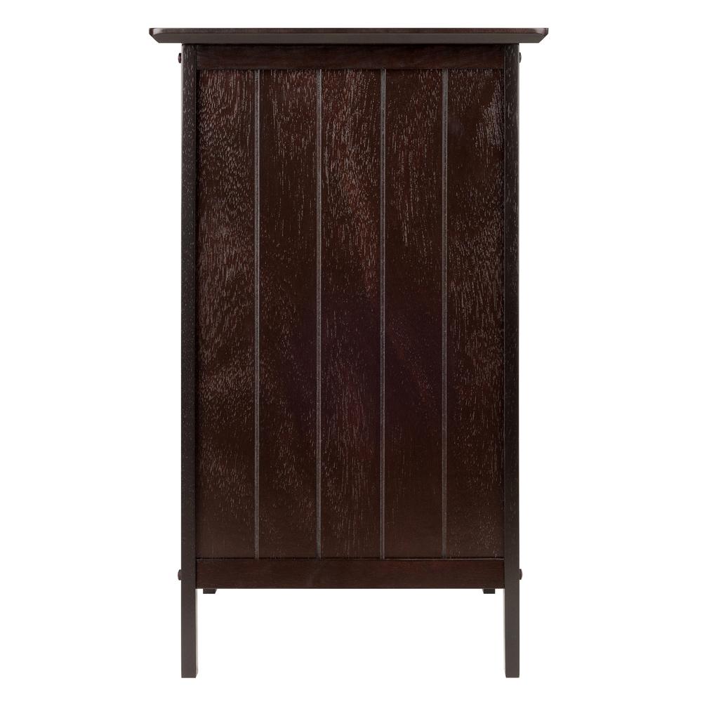 Blair Accent Table in Coffee Finish. Picture 4