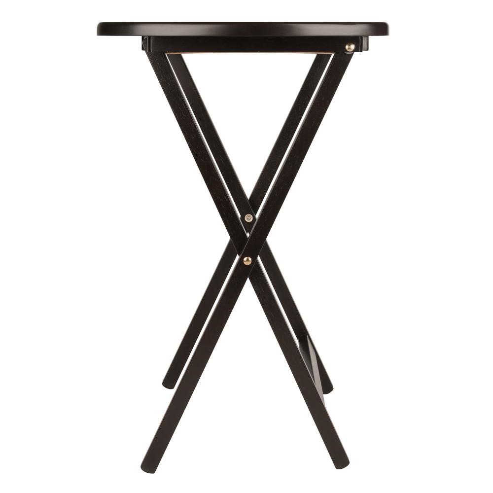 Cade 2-Pc Set Oversize Oblong Snack Table Coffe Finish. Picture 4