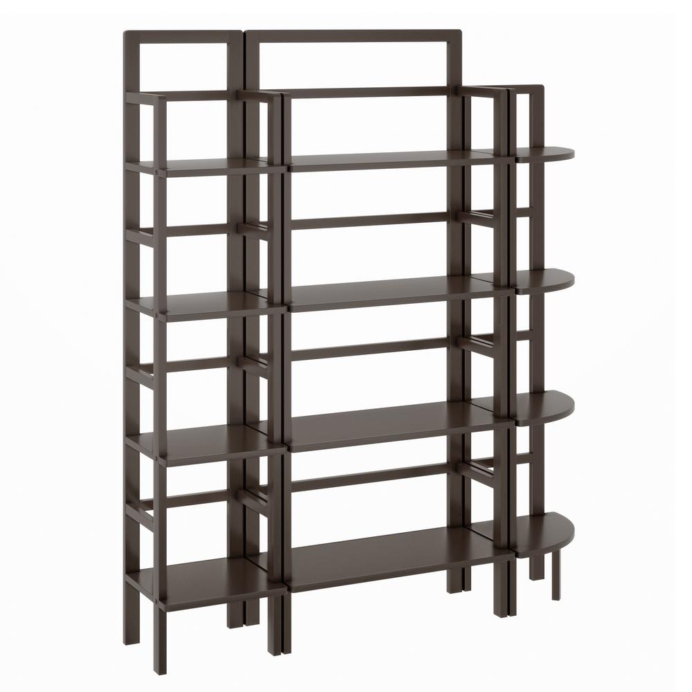 Aiden 3-Pc Baker's Rack Set, Coffee. Picture 2