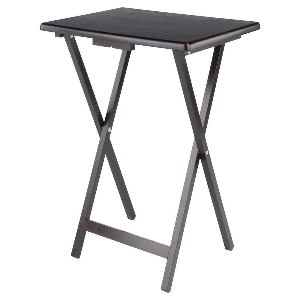 Allen 5-Pc Snack Table Set, Coffee. Picture 10