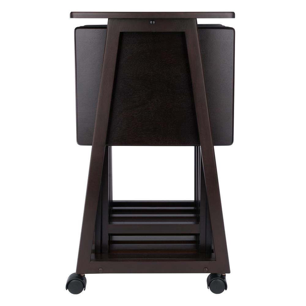 Adriel 5-Pc Snack Table Set, Coffee. Picture 4