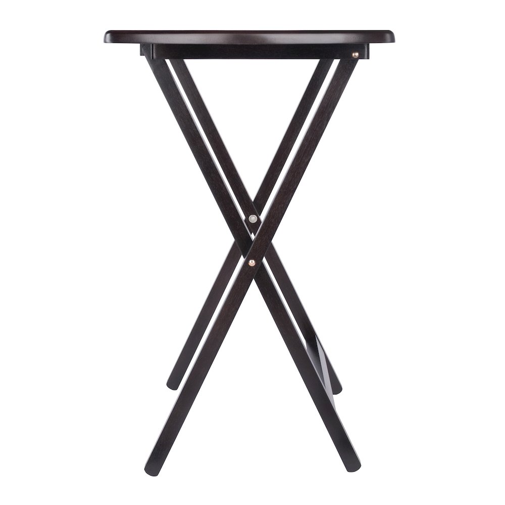 Corbett 5-Pc Oversized Snack Table Set, Coffee. Picture 8