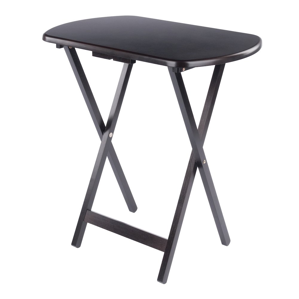 Corbett 5-Pc Oversized Snack Table Set, Coffee. Picture 11