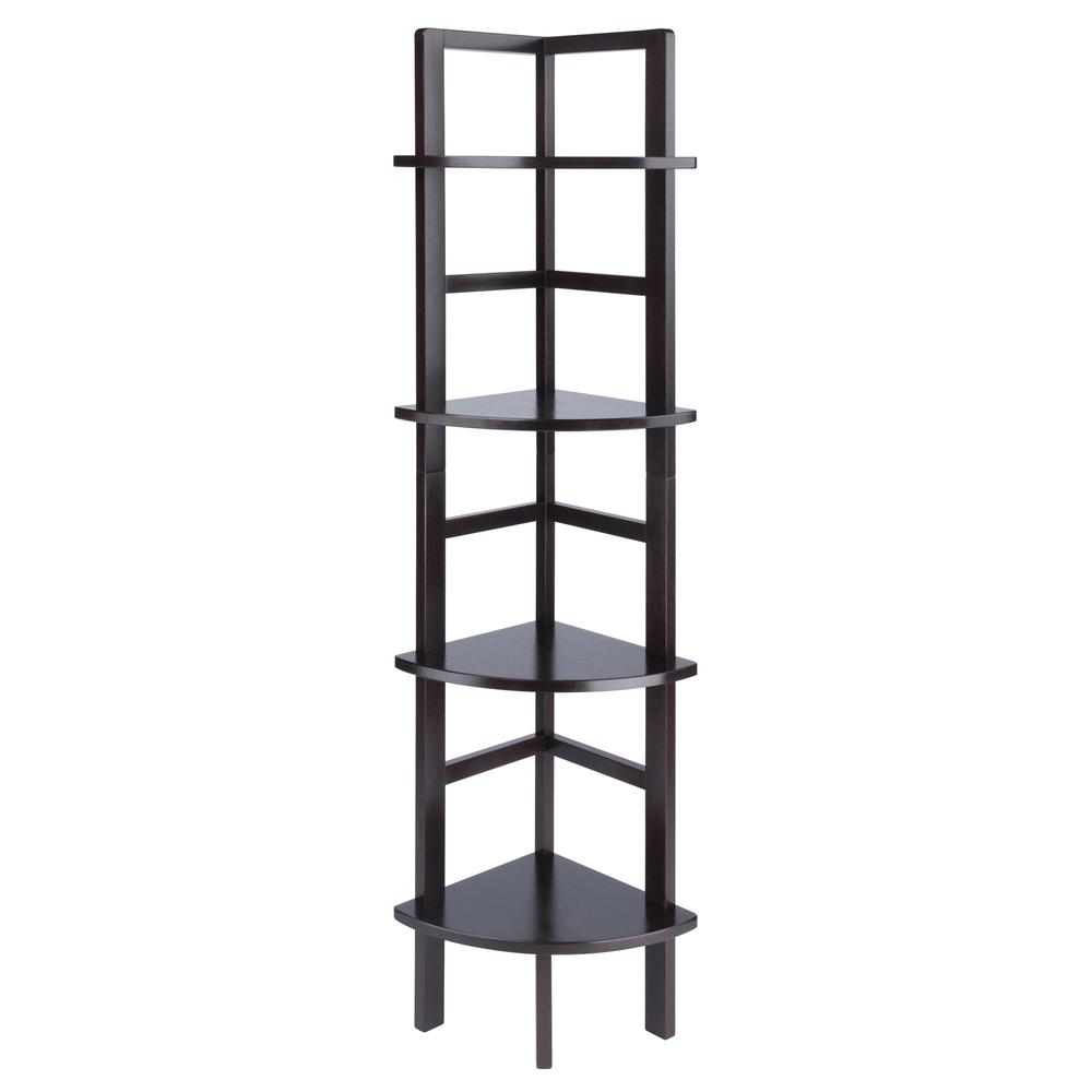 Aiden Corner Baker's Rack, Coffee. Picture 4