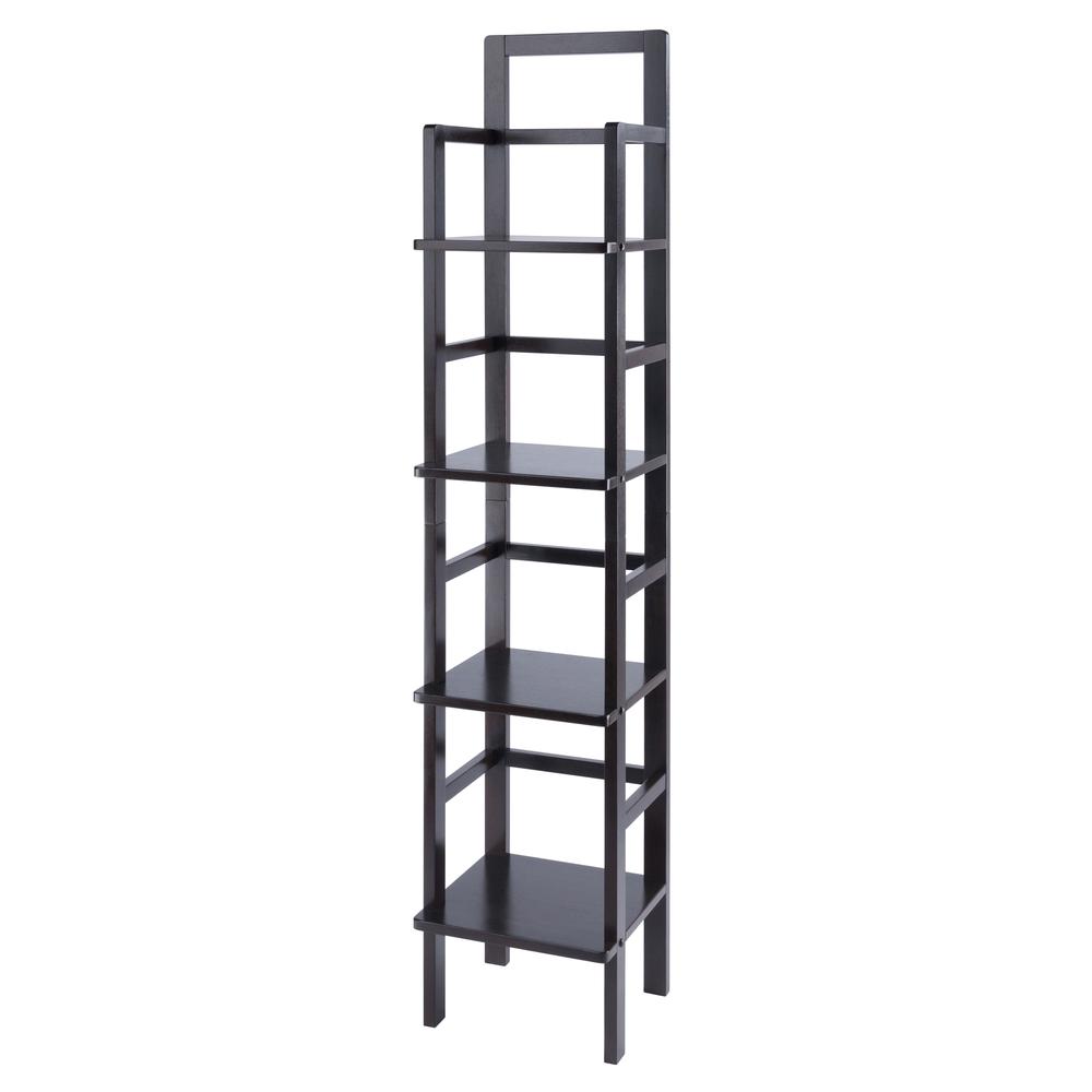 Aiden Baker's Rack, Narrow, Coffee. Picture 1