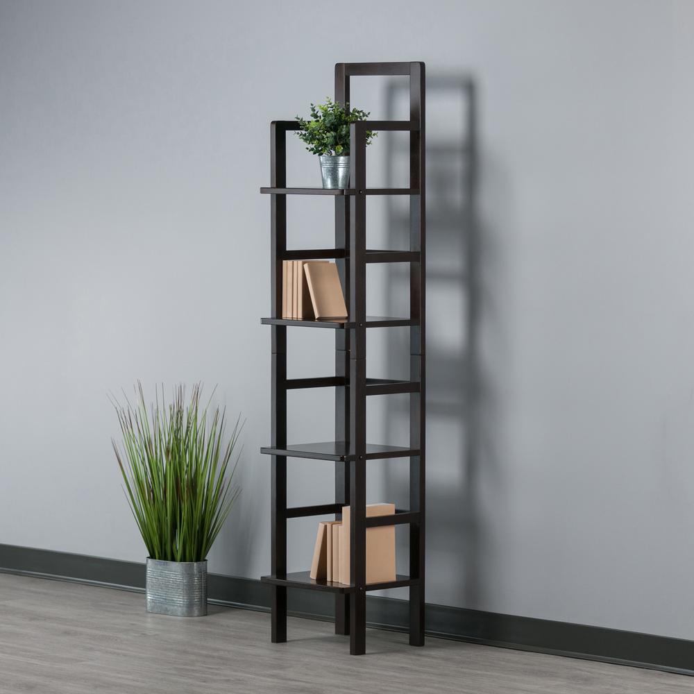 Aiden Baker's Rack, Narrow, Coffee. Picture 7