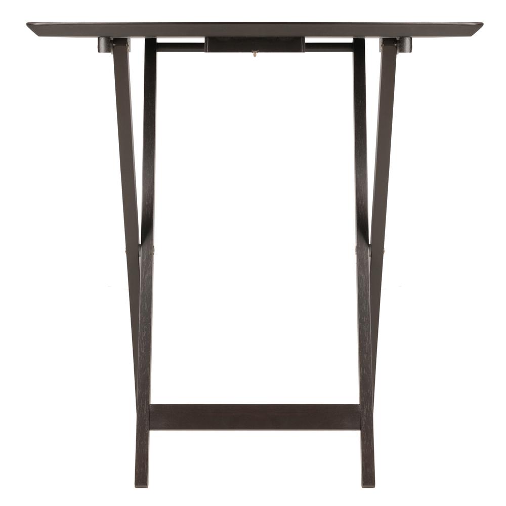 Anila 5-Pc Set Fan Shape Snack Table Coffee Finish. Picture 7