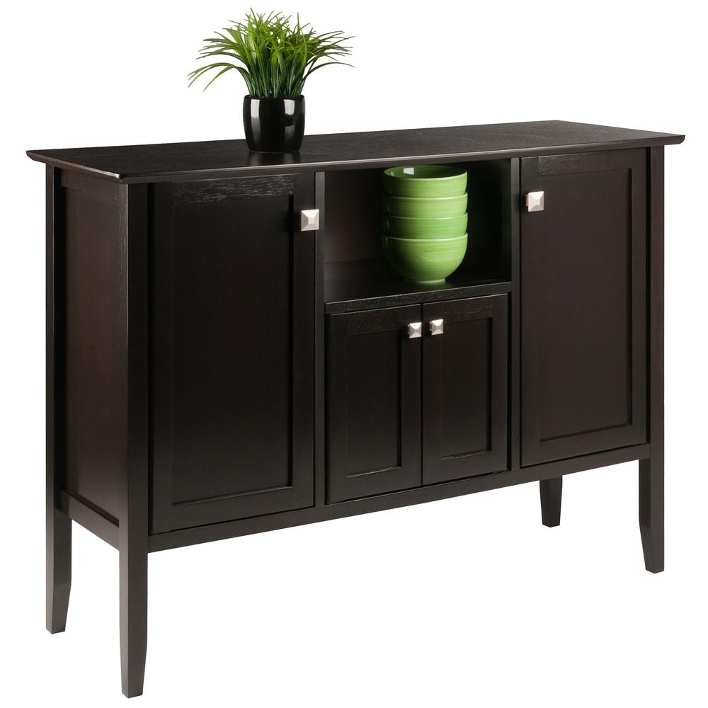 Melba Buffet Cabinet/Sideboard Coffee Finish. Picture 5