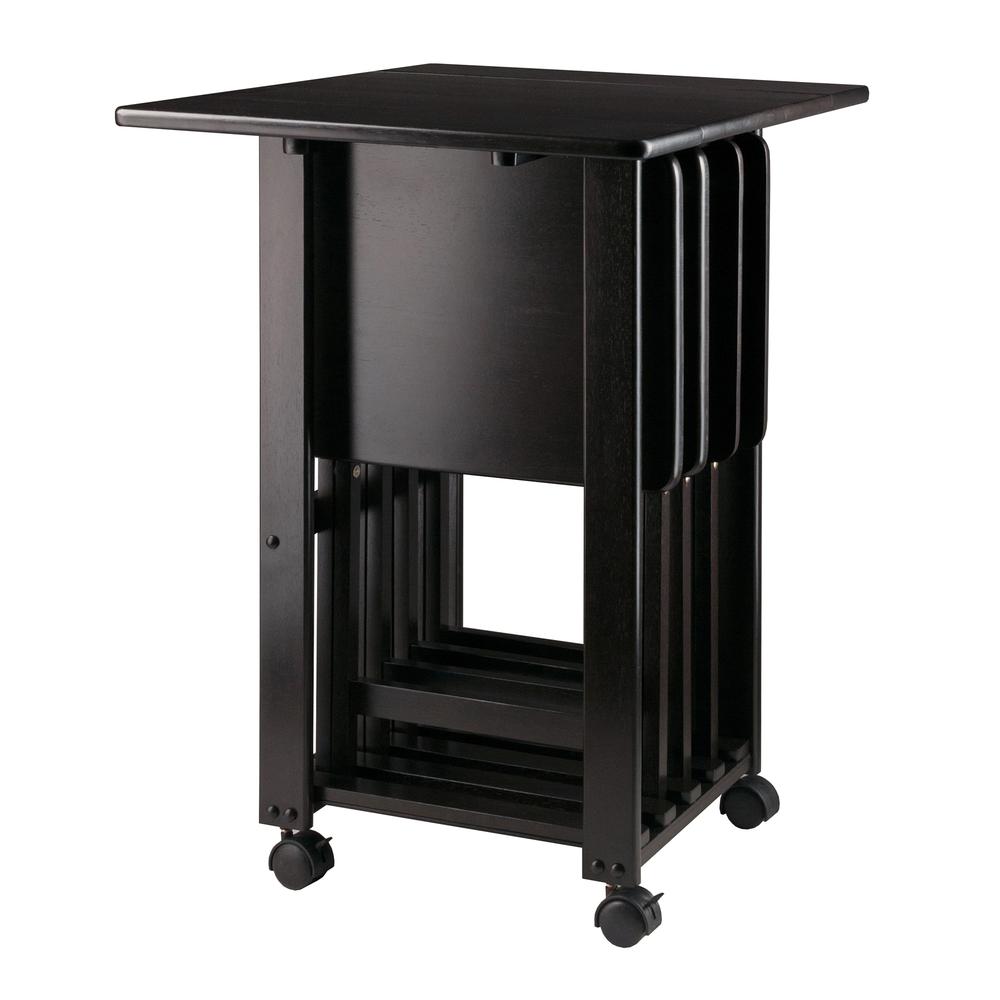 Sophia 5-Pc Snack Table Set, Coffee. Picture 2