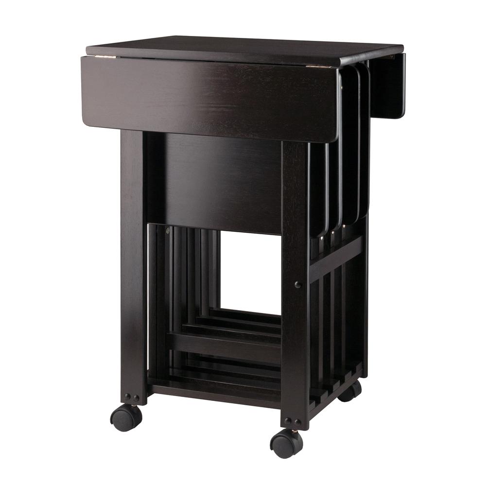 Sophia 5-Pc Snack Table Set, Coffee. Picture 7