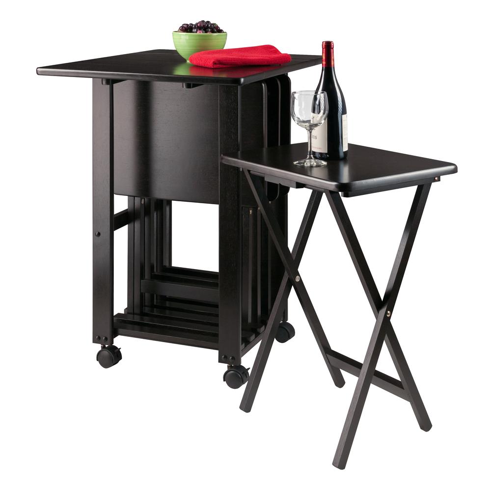 Sophia 5-Pc Snack Table Set, Coffee. Picture 8