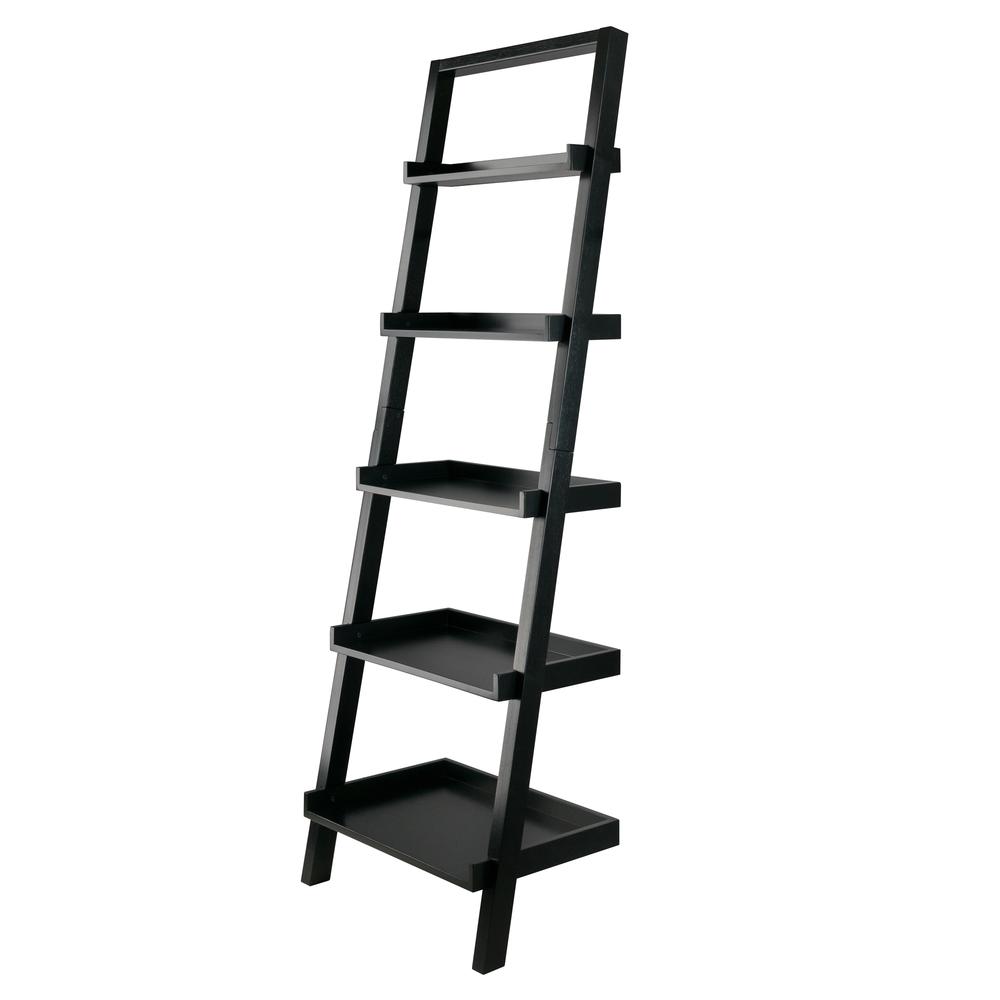 Bellamy  Leaning Shelf Black Finish. Picture 5